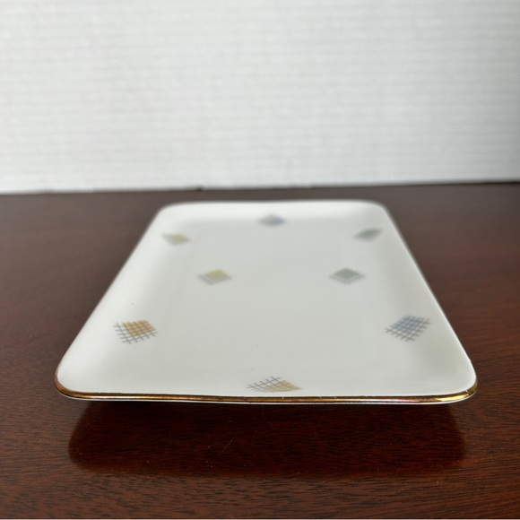 Seltmann Weiden Bavaria Porcelain Tray Small Karo - Picture 4 of 7